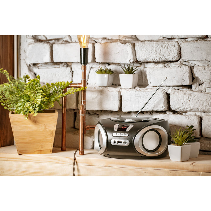 Boombox na CD-MP3, USB, rádio Adler AD 1181