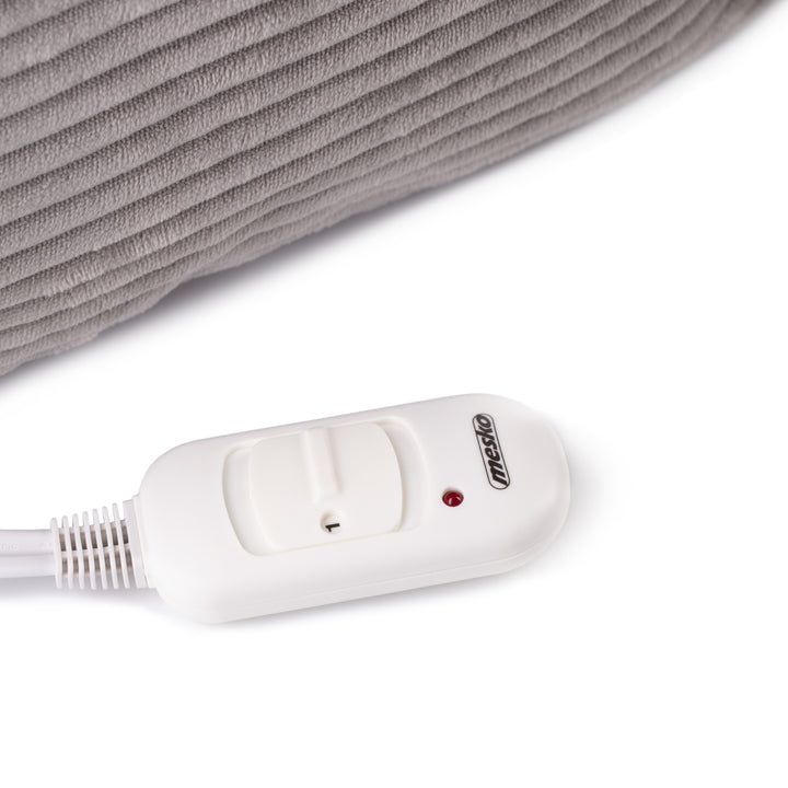 MESKO MS 7429 elektrický vyhřívací polštář s měkkým, pratelným potahem, dálkové ovládání, 2 nastavení teploty