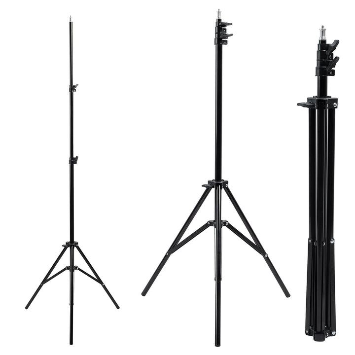 Stativ pro 12" prstencovou lampu Maclean MC-163 LED, maximální výška 190 cm, maximální zatížení 3 kg
