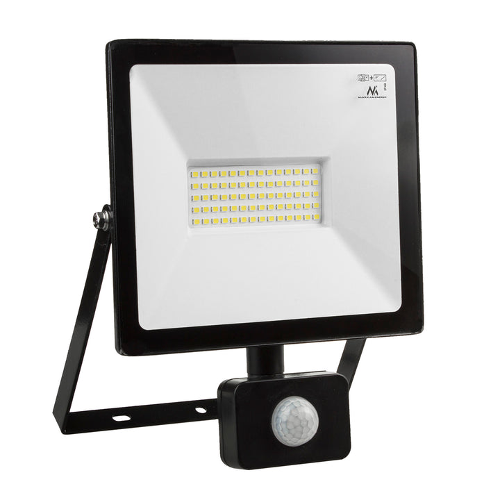 LED světlomet s pohybovým senzorem Maclean MCE650  50 W 4000 lm, neutrální bílá (4000 K) IP44