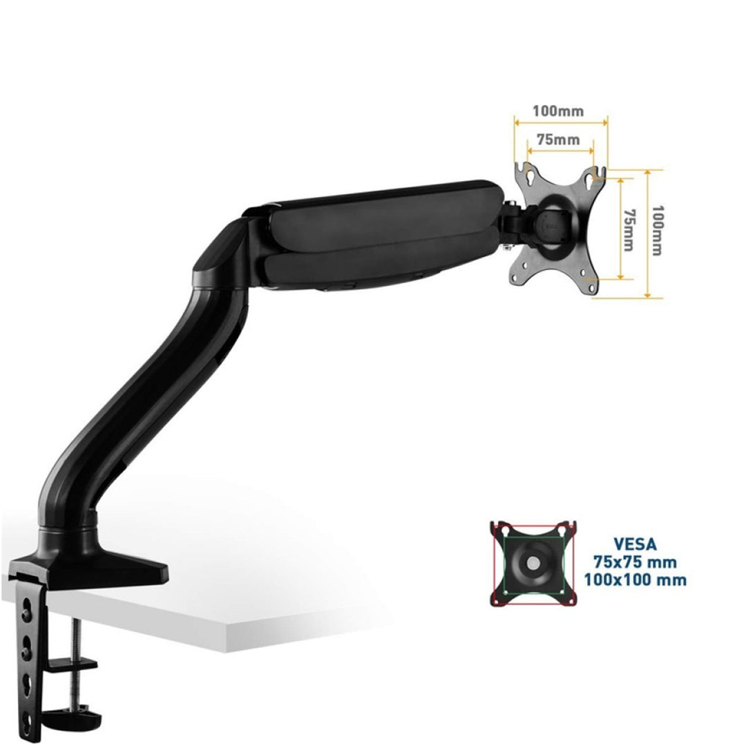 DRŽÁK NA STOLEK PRO LED LCD MONITOR USB 3.0 10-32 "Art L-17GD