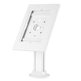 Držák na stůl proti krádeži Maclean MC-908W kompatibilní s 9,7"/10,2", iPad, 10,5", iPad Air/iPad Pro, 10,1", Samsung Galaxy, Tab A (2019) (bílý)