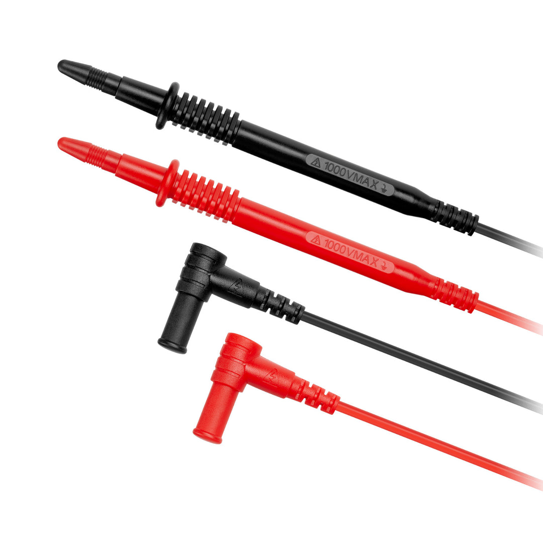 Univerzální měřič Rebel Tools RB-30D obsahuje testovací kabely