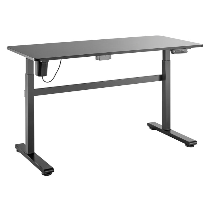 Elektrický pracovní stůl Ergo Office, výškově nastavitelný, šedý, max. výška 118 cm 50 kg - se sedacím/stojícím stolem, ER-434