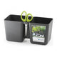 Květináč Twins Cube bílý s nůžkami na bylinky DTC245-426U - grafit