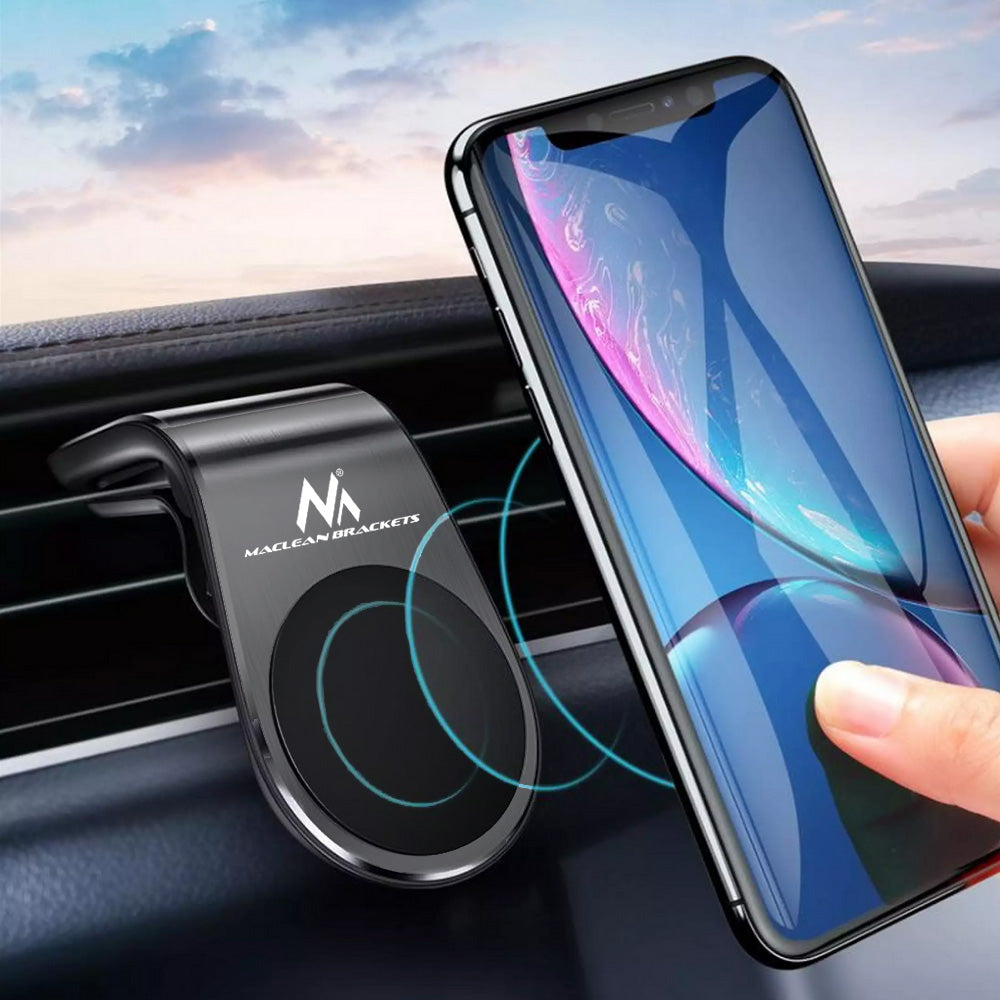 Držák autotelefonu Maclean, magnetický, univerzální, pro ventilační mřížku, materiál ABS, MC-326