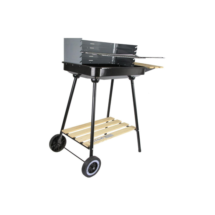 Master Grill MG905 - grilovací vozík s kolečky na dřevěné uhlí