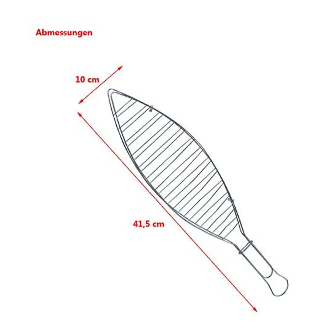 Rybí mřížka z pochromované oceli 41 cm Master Grill MG147
