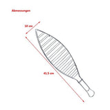 Rybí mřížka z pochromované oceli 41 cm Master Grill MG147