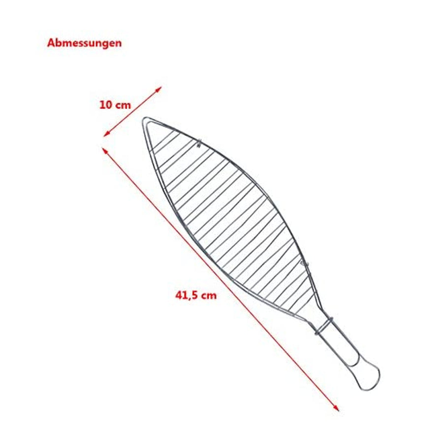 Rybí mřížka z pochromované oceli 41 cm Master Grill MG147