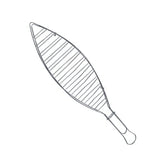 Rybí mřížka z pochromované oceli 41 cm Master Grill MG147