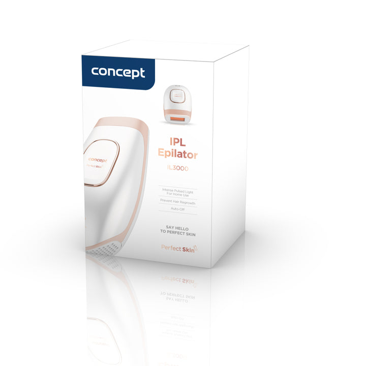 Concept Perfect Skin IPL epilátor 2 režimy 5 úrovní intenzity IL3000