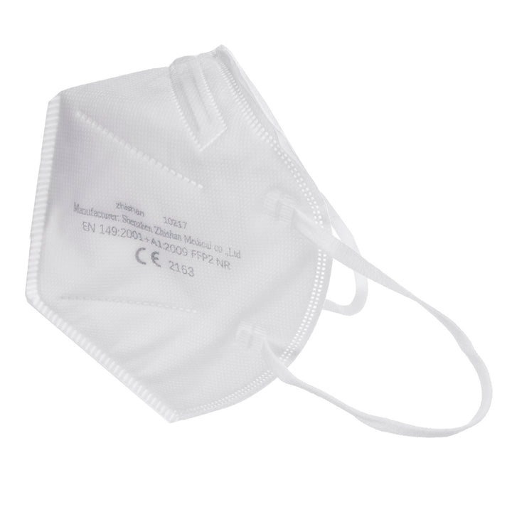 Sada 50 bílých masek filtrů FFP2
