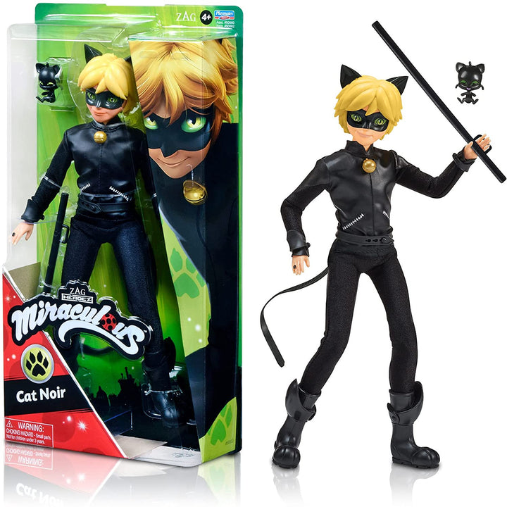 Zázračná figurka: Miraculous Cat Noir s krásnými doplňky