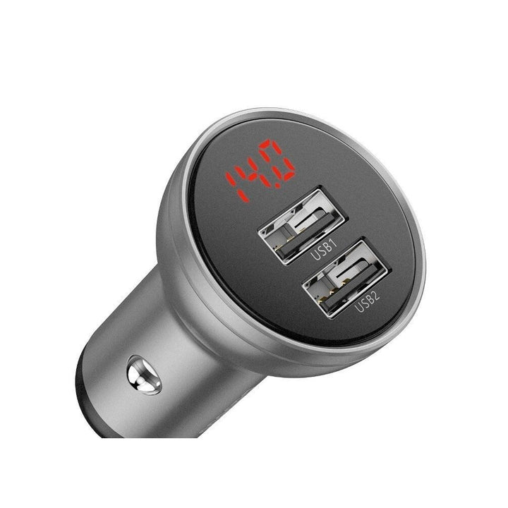 Nabíječka do auta se dvěma zásuvkami USB Baseus VCBXA CCBX-0S