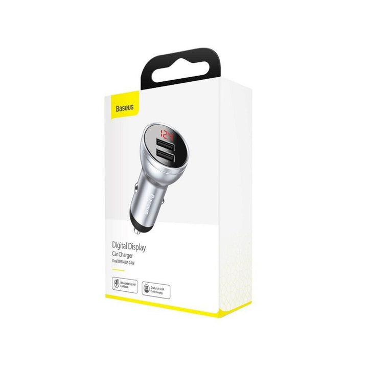Nabíječka do auta se dvěma zásuvkami USB Baseus VCBXA CCBX-0S
