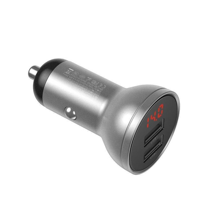 Nabíječka do auta se dvěma zásuvkami USB Baseus VCBXA CCBX-0S