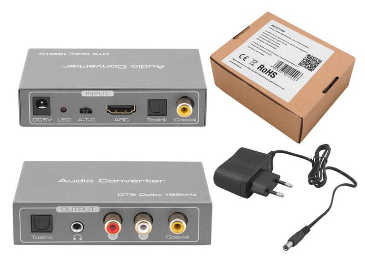 Extractor HDMI-Audio SPDIF R / L Jack ARC SPH-AE04 s napájením