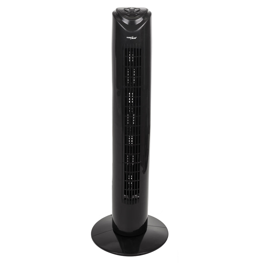 Sloupový ventilátor s dálkovým ovládáním, 3 režimy, 3 rychlosti, 80° oscilace, 45 W, časovač, výška 82 cm GB645