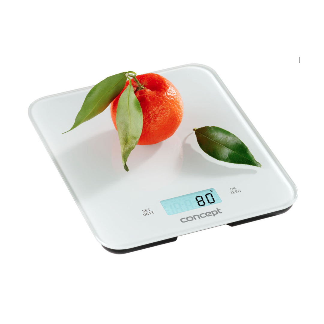 Kuchyňská váha digitální 15 kg LCD Concept bílá VK5711