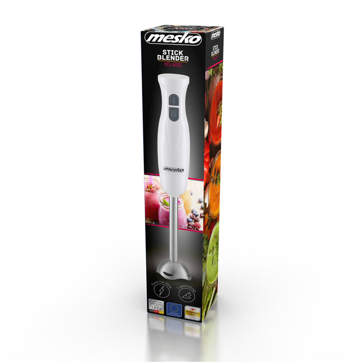 Ruční mixér Mesko MS 4619 s maximálním výkonem 300W