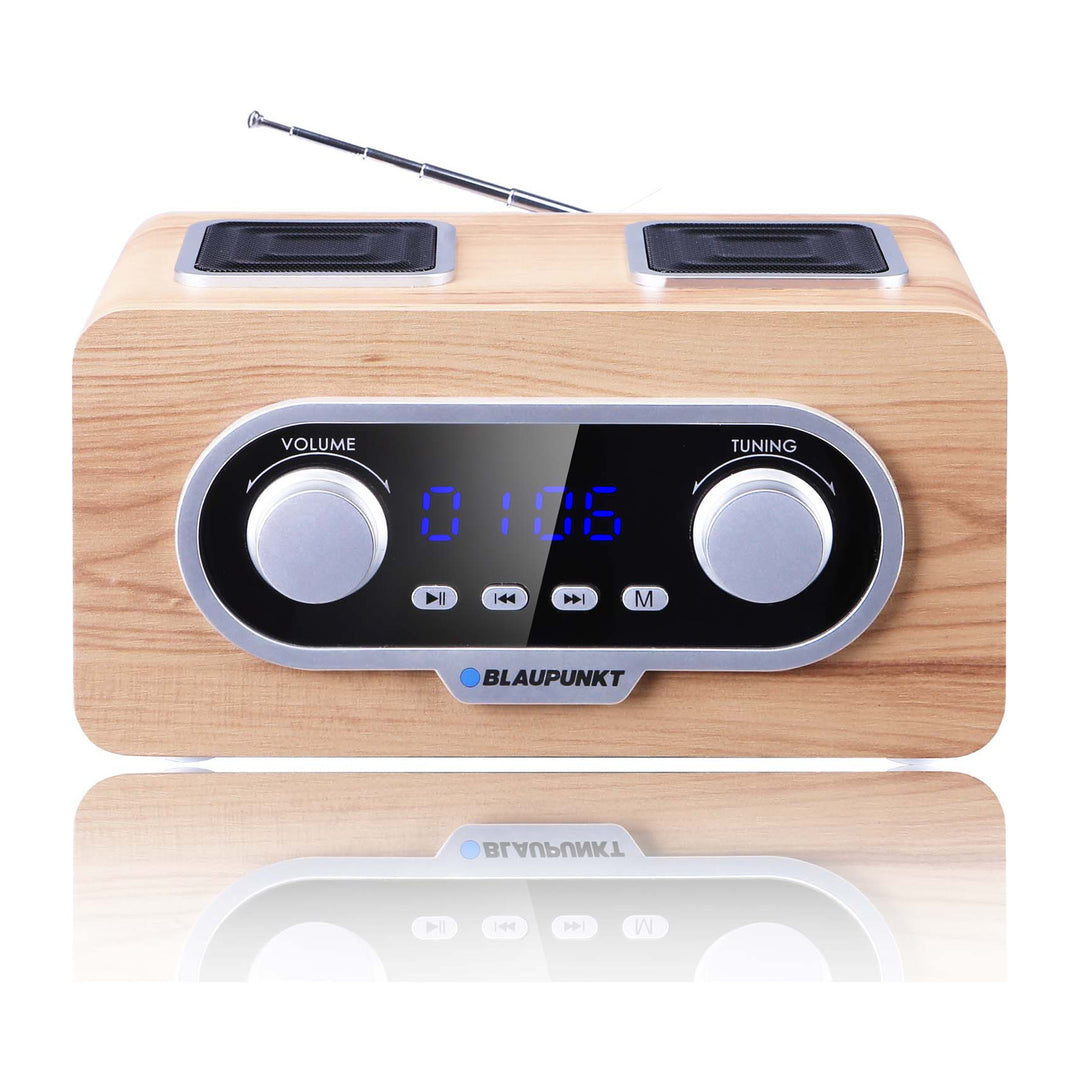 Přenosný rádiový přehrávač FM / MP3 / USB / AUX Blaupunkt PP5.2CR