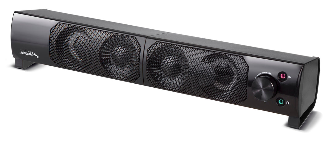 Audiocore AC955 3Wx2 počítačový soundbar, LED, USB 5v, line-in