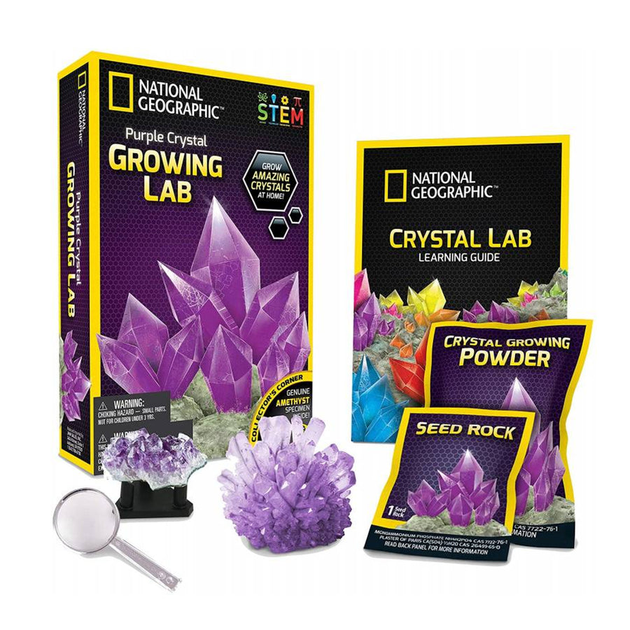 National Geographic Kit - laboratoř pěstování fialových krystalů
