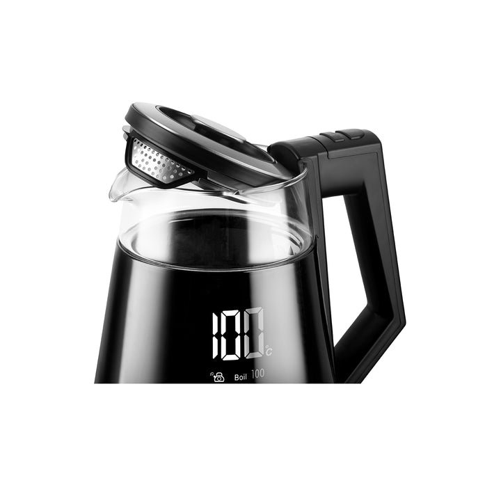 Concept RK4170 rychlovarná konvice 1,7 l, nastavení teploty, digitální displej, otočná funkce, udržování teploty 360 °