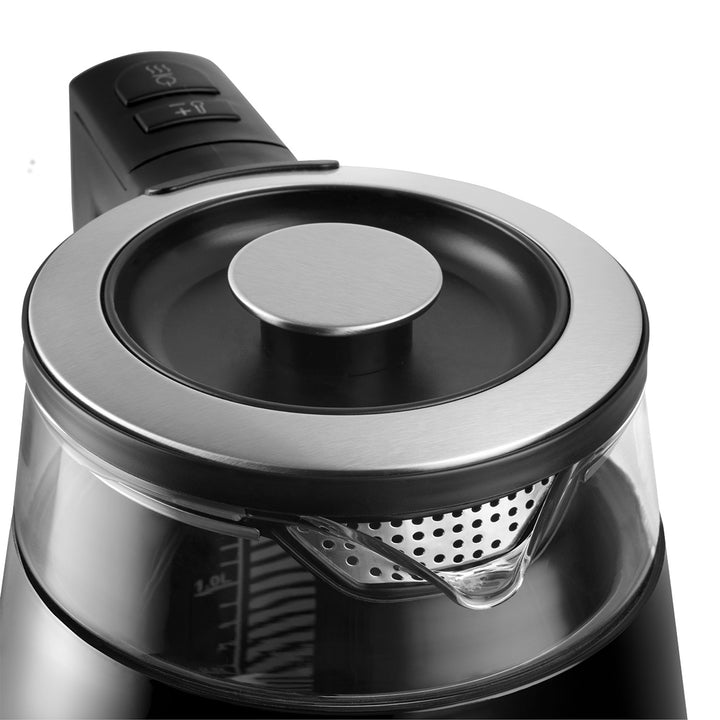 Concept RK4170 rychlovarná konvice 1,7 l, nastavení teploty, digitální displej, otočná funkce, udržování teploty 360 °