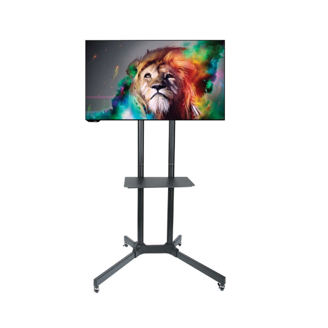 Univerzální držák TV s policí Držák TV 30-65" stojan VESA 600x400 do 60 kg