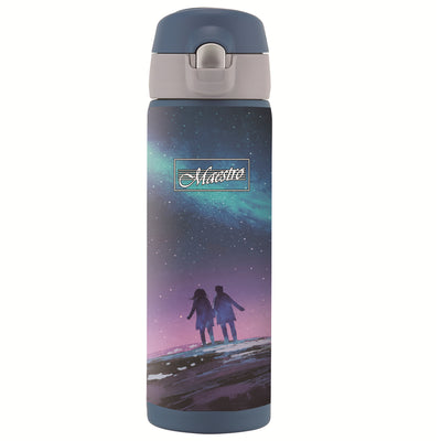 Termoska Maestro MR-1634-C z nerezové oceli na horké nebo studené nápoje 400 ml (obloha)