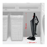 Parní mop Vileda Steam Plus Compact, výkon 1550 W, objem nádržky 400 ml, 2 náplně,