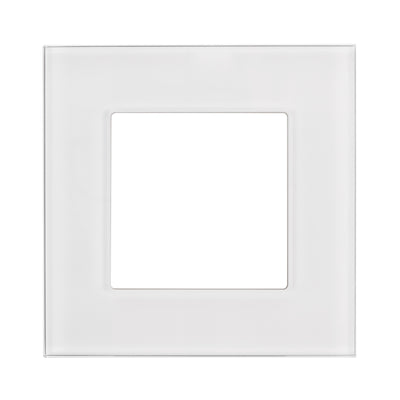 Skleněný rám Maclean, jednoduchý, bílý, 86x86 mm, MCE730W
