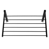 Nástěnný koupelnový sušák na prádlo ABJ Majka (90 cm, černý)