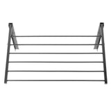 Nástěnný koupelnový sušák na prádlo ABJ Majka (80 cm, stříbrný)
