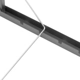 Nástěnný koupelnový sušák na prádlo ABJ Majka (80 cm, stříbrný)