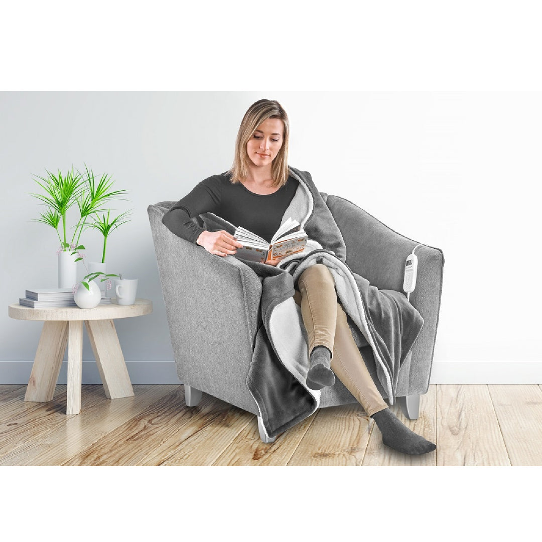 Vyhřívaná deka Concept Luxury DV7420 XL 180x130 cm Coral Fleece & Sherpa