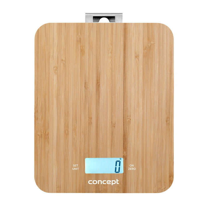 Digitální kuchyňská váha 15 kg concept bamboo vk5714 LCD