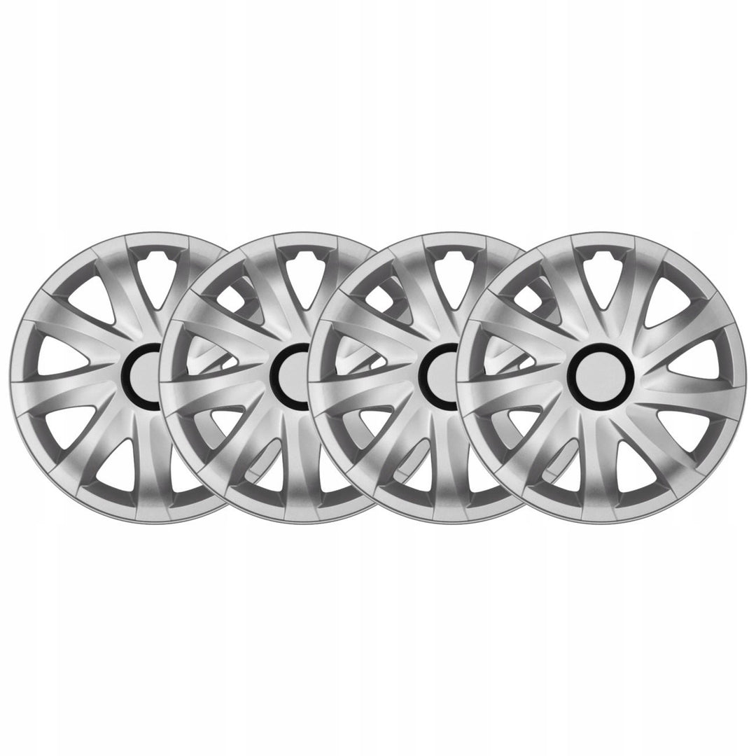 Disky na kola 15'' NRM KANDO SILVER 4 kusy stříbrné
