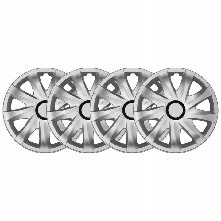 Disky na kola 15'' NRM KANDO SILVER 4 kusy stříbrné