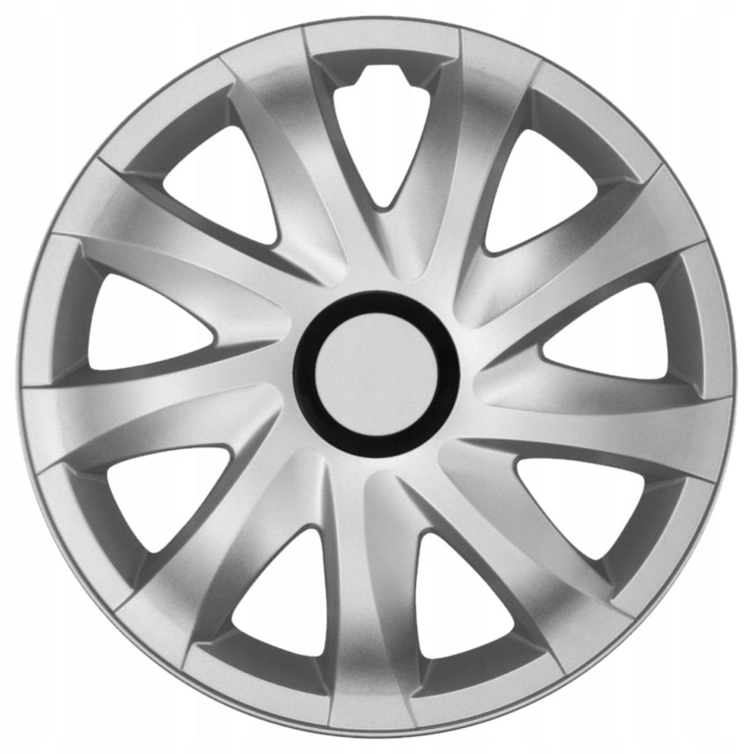 Disky na kola 15'' NRM KANDO SILVER 4 kusy stříbrné