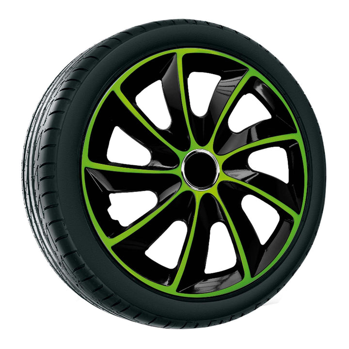 Disky 14'' NRM Extra Stig Green Black zeleno-černé 4 kusy