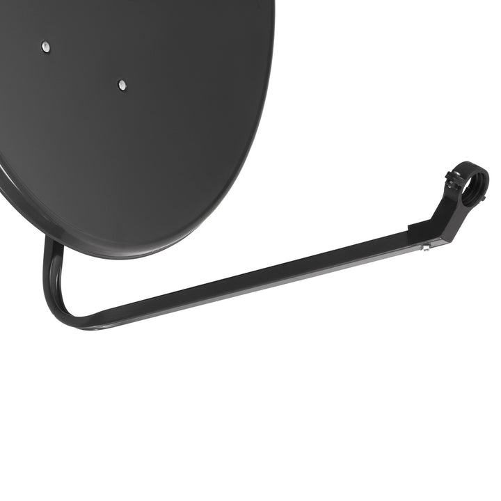 Satelitní anténa Maclean TV System, fosfátovaná ocel, grafit, 90 cm, MCTV-929