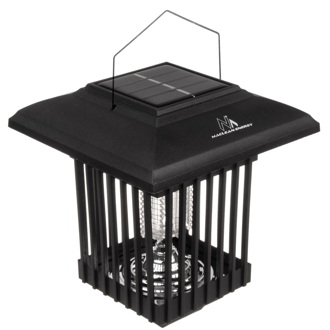 Maclean Solární LED světlo proti hmyzu, IP44, LED/UV, 2*AA Ni-MH 200 mAh baterie, solární 2V DC MCE448