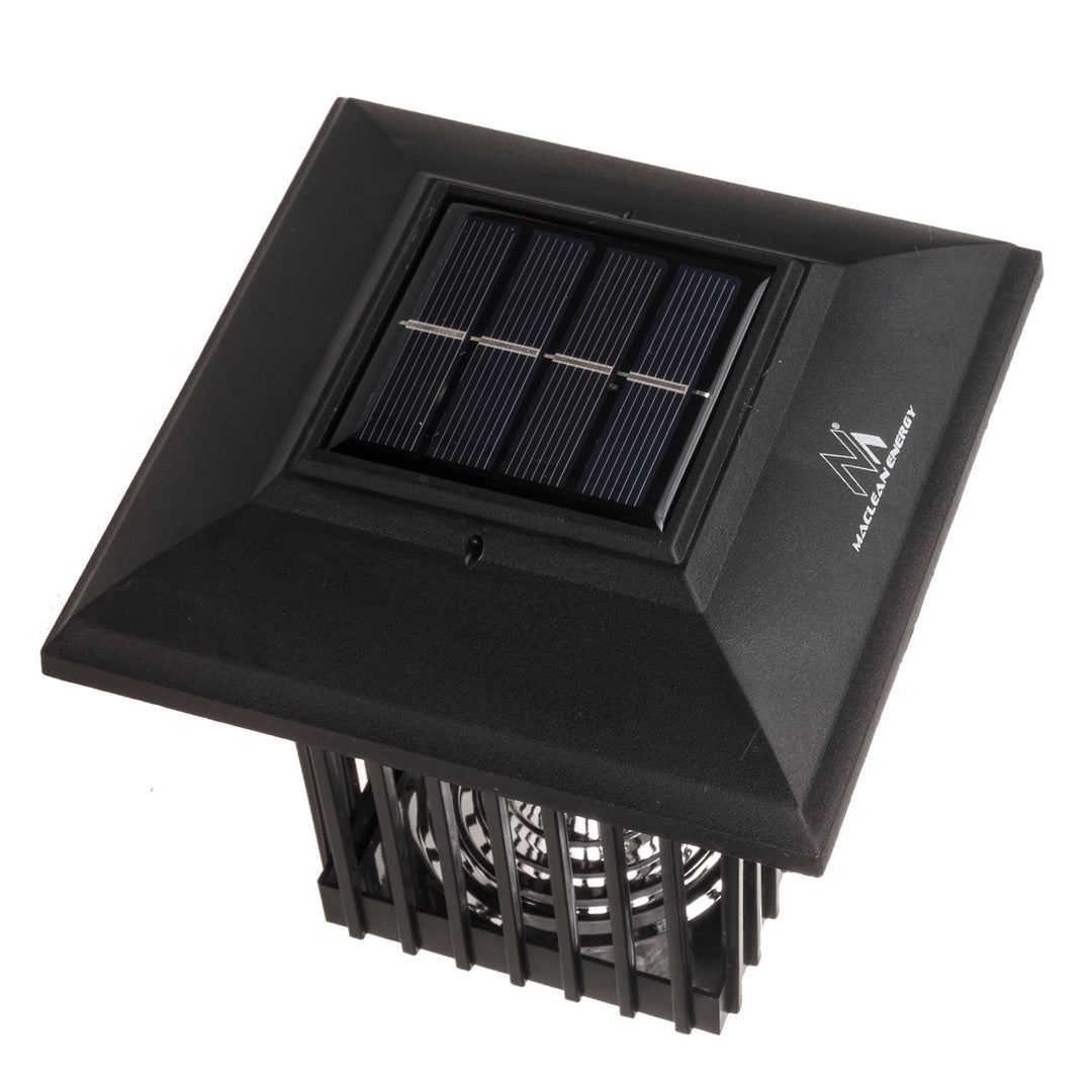 Maclean Solární LED světlo proti hmyzu, IP44, LED/UV, 2*AA Ni-MH 200 mAh baterie, solární 2V DC MCE448