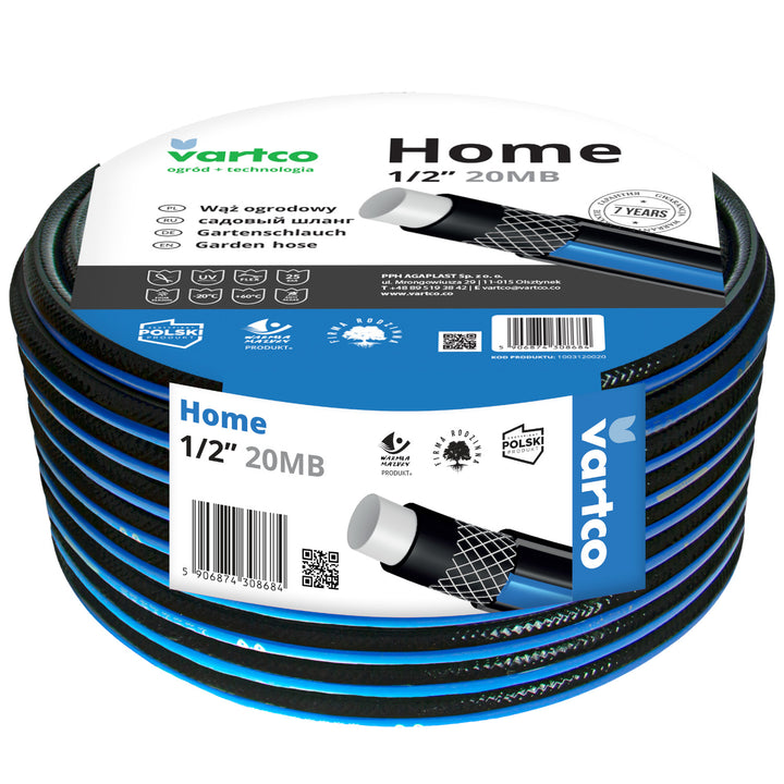 Agaplast 1003120020 Čtyřvrstvá zahradní hadice na vodu 25 Bar 1/2" 20m
