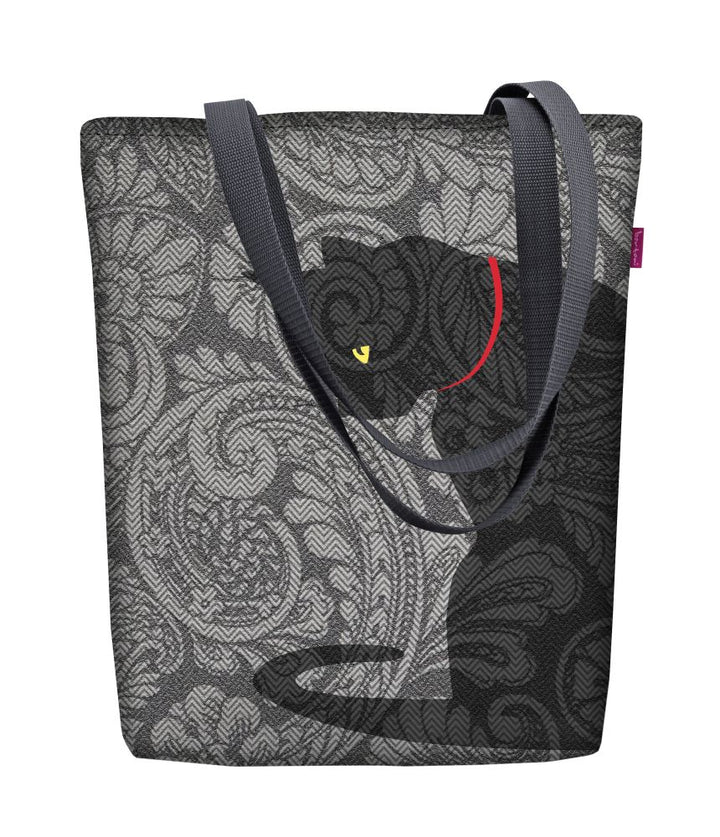 Sunny taška přes rameno se zipem dámská shopper 36x40 cm (vhodná pro formát A4) tote bag látková taška s motivem kapky