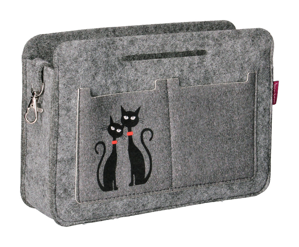 Prémiový organizér do kabelky Organizér do kabelky Organizér do kabelky Felt Black Cats