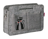 Prémiový organizér do kabelky Organizér do kabelky Organizér do kabelky Felt Black Cats